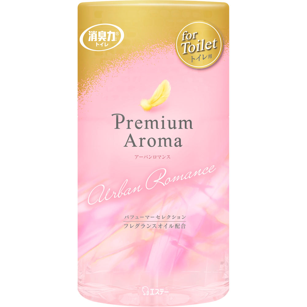 エステー トイレの消臭力 プレミアムアロマ Premium Aroma 消臭芳香剤 トイレ用 置き型 アーバンロマンス 400ml