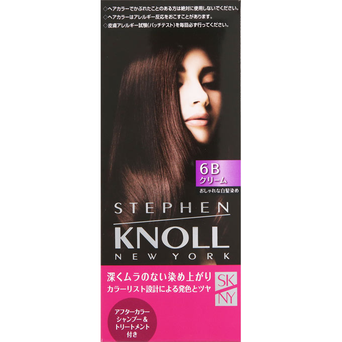 コーセー スティーブンノル カラークチュール クリームヘアカラー 6B ミディアムブラウン ＿ （医薬部外品）