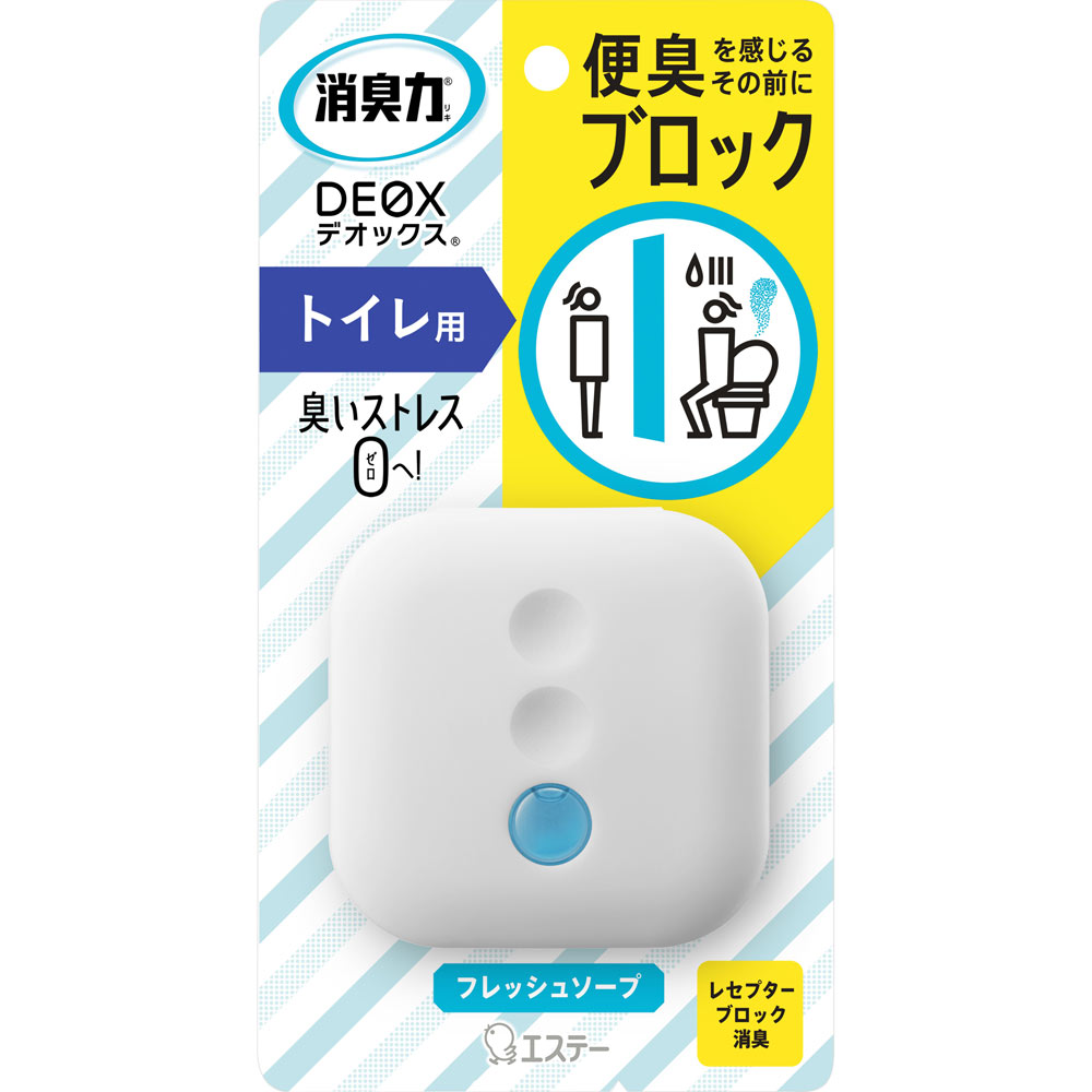 エステー 消臭力DEOXトイレ用　本体フレッシュソープ 6mL