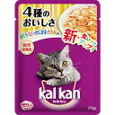 マ−スジヤパンリミテッド カルカンパウチ 4種のおいしさ まぐろ・たい・かにかま・ささみ入り 70g