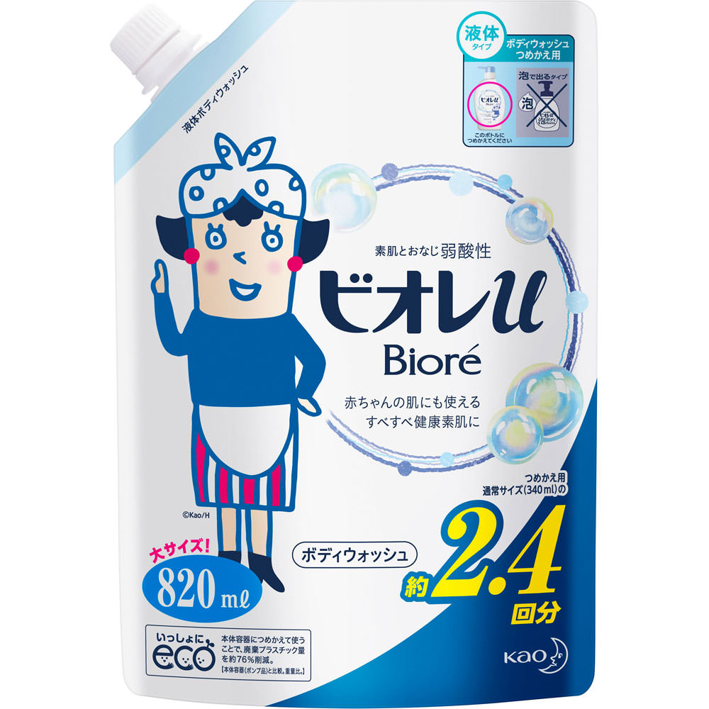 花王 ビオレu ボディウォッシュ つめかえ用 820ML