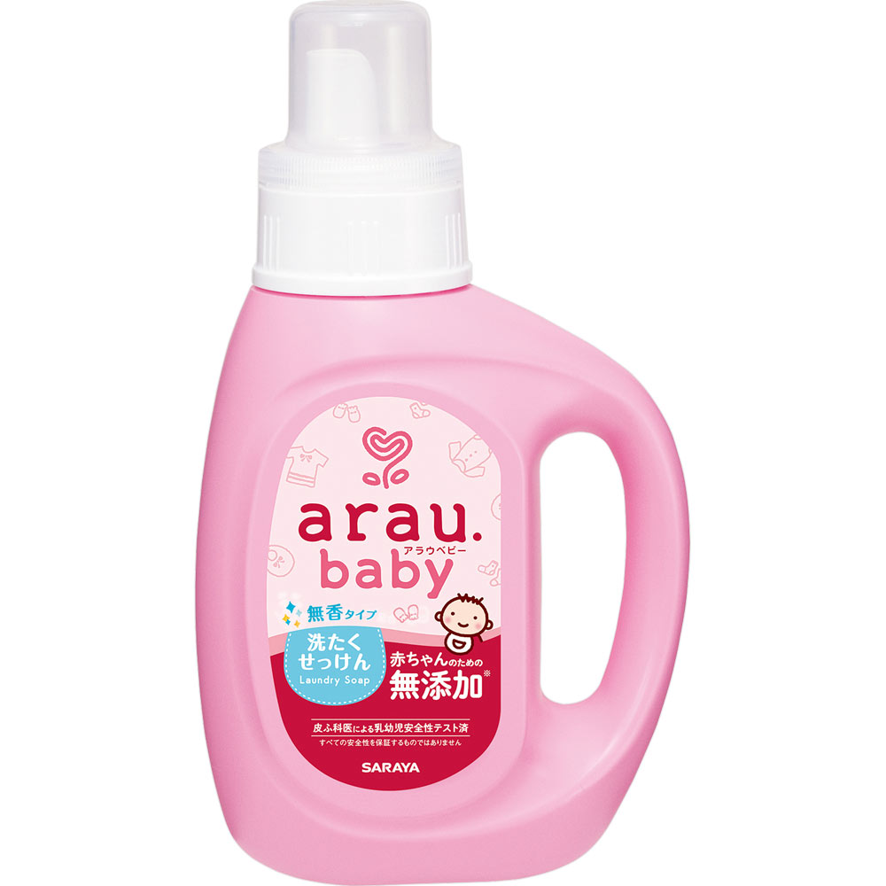 サラヤ アラウ ベビー 洗濯用せっけん 本体 800ml