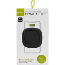 磁気研究所 置くだけ急速充電器 wireless charger for smartphone ブラック ワイヤレスチャージャ−