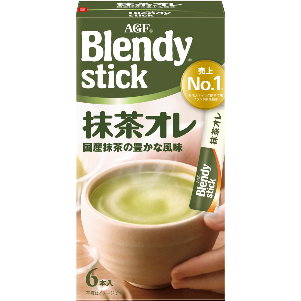 味の素AGF ブレンディスティック 抹茶オレ 10g×6