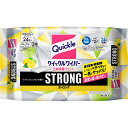 花王 クイックル 立体吸着ウエット ストロングレモン 24枚
