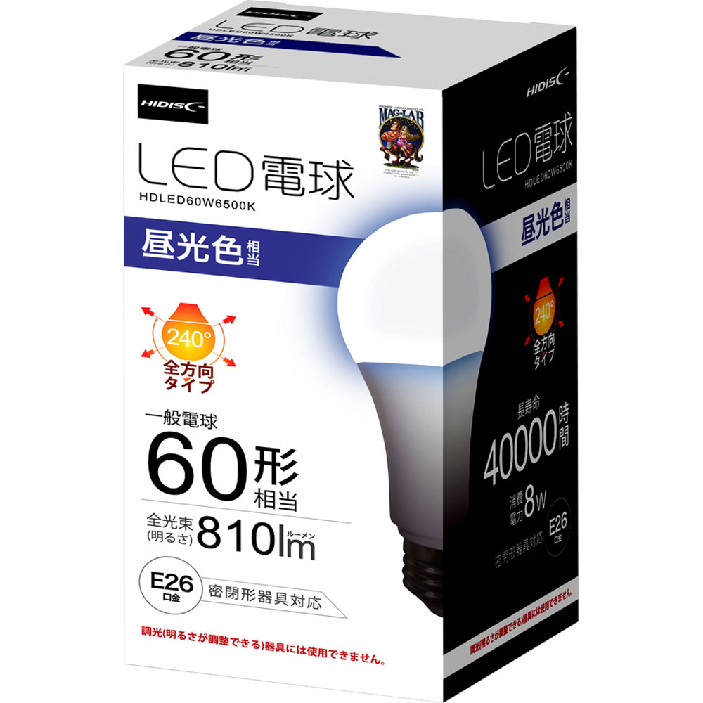  ϥǥ LED 60W 6500K 