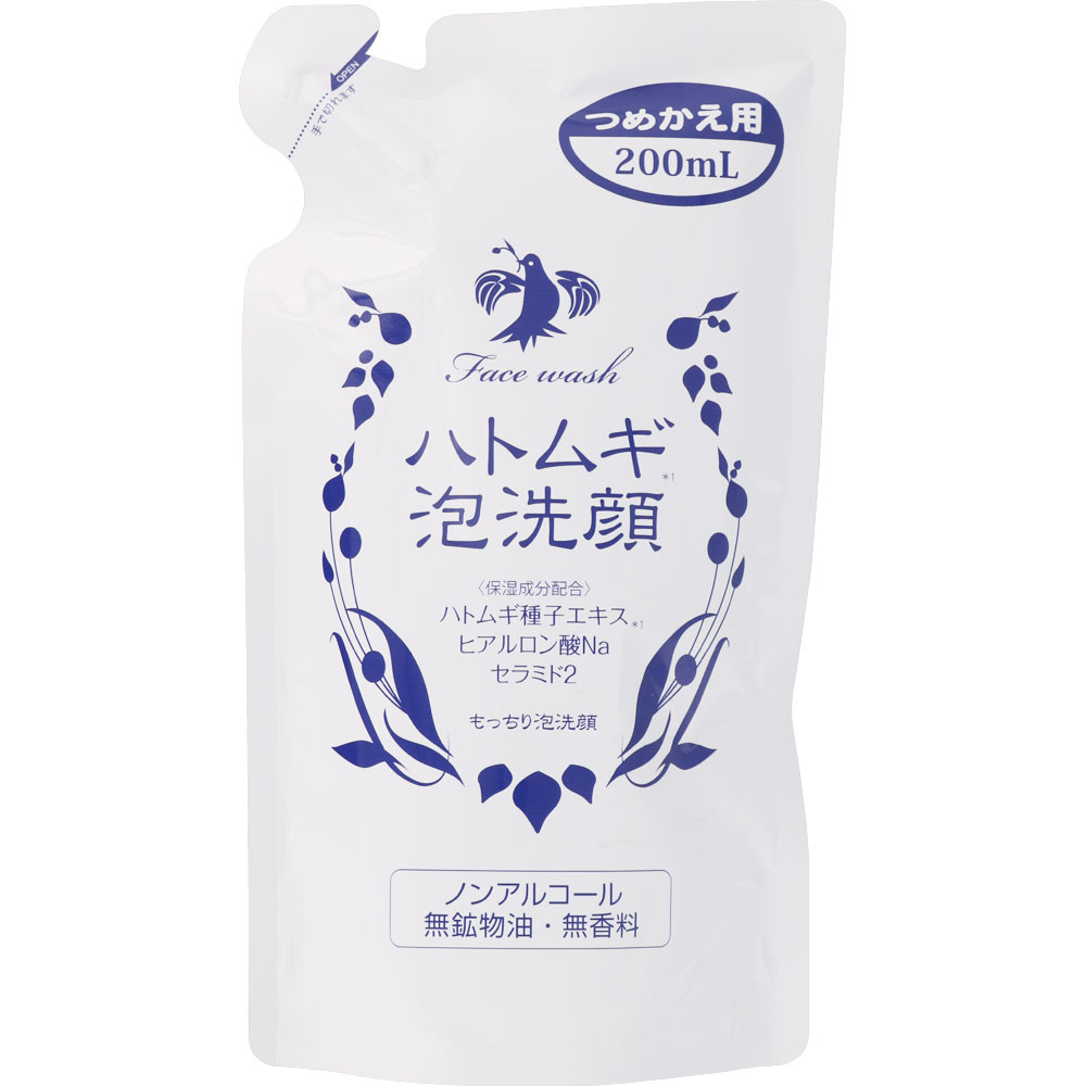 イヴ ハトムギ泡洗顔　詰替 200ml