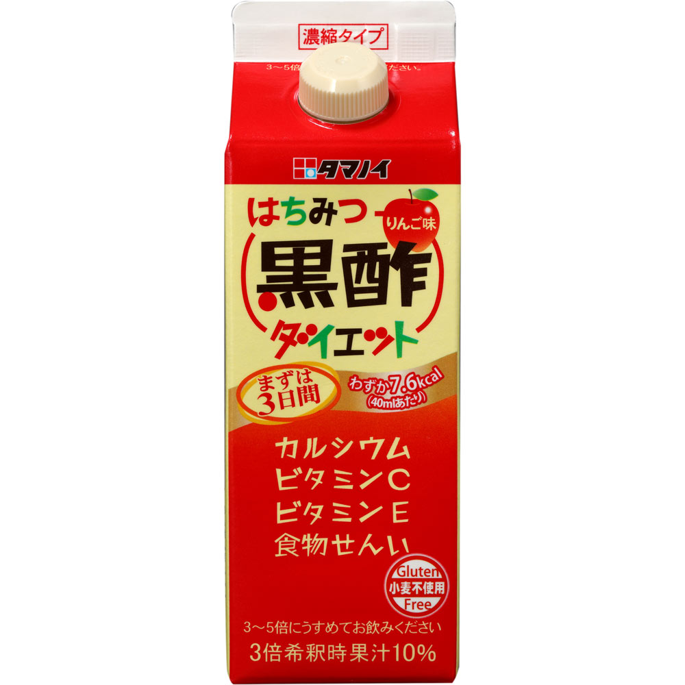 タマノイ酢 はちみつ黒酢ダイエット濃縮タイプ 500ml