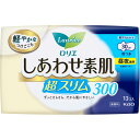 花王 ロリエ しあわせ素肌 通気超スリム 昼夜兼用30cm 羽つき 13コ （医薬部外品）