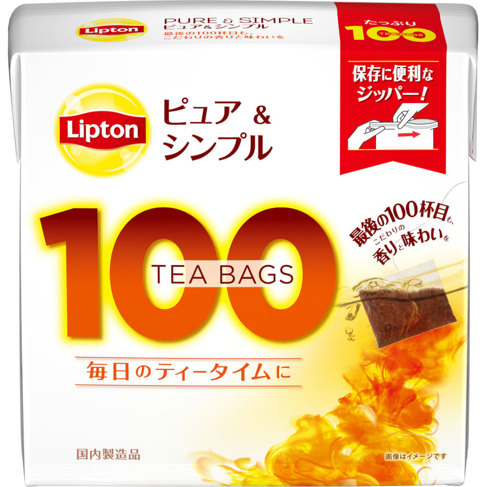 ユニリーバ・ジャパン・ビバレッジ リプトン　ピュア・シンプルティーバック 100p