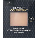 レブロン カラーステイ ロングウェア UV パウダー ファンデーション 03 オークル 30:自然な肌色 _