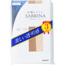 グンゼ サブリナ 伝線しにくい3足組パンスト M-Lナチュラルベージュ