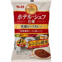 ヱスビー食品 ホテル・シェフ仕様 欧風ビーフカレー4個パック 中 680g