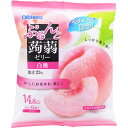 オリヒロプランデュ ぷるんと蒟蒻ゼリー 白桃 20g×6個