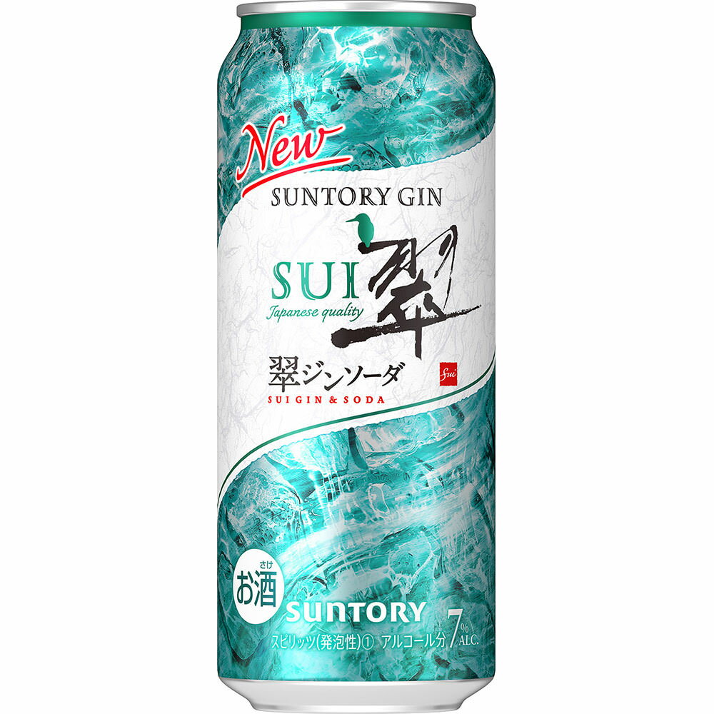 サントリー 翠ジンソーダ　ケース 500ml×24