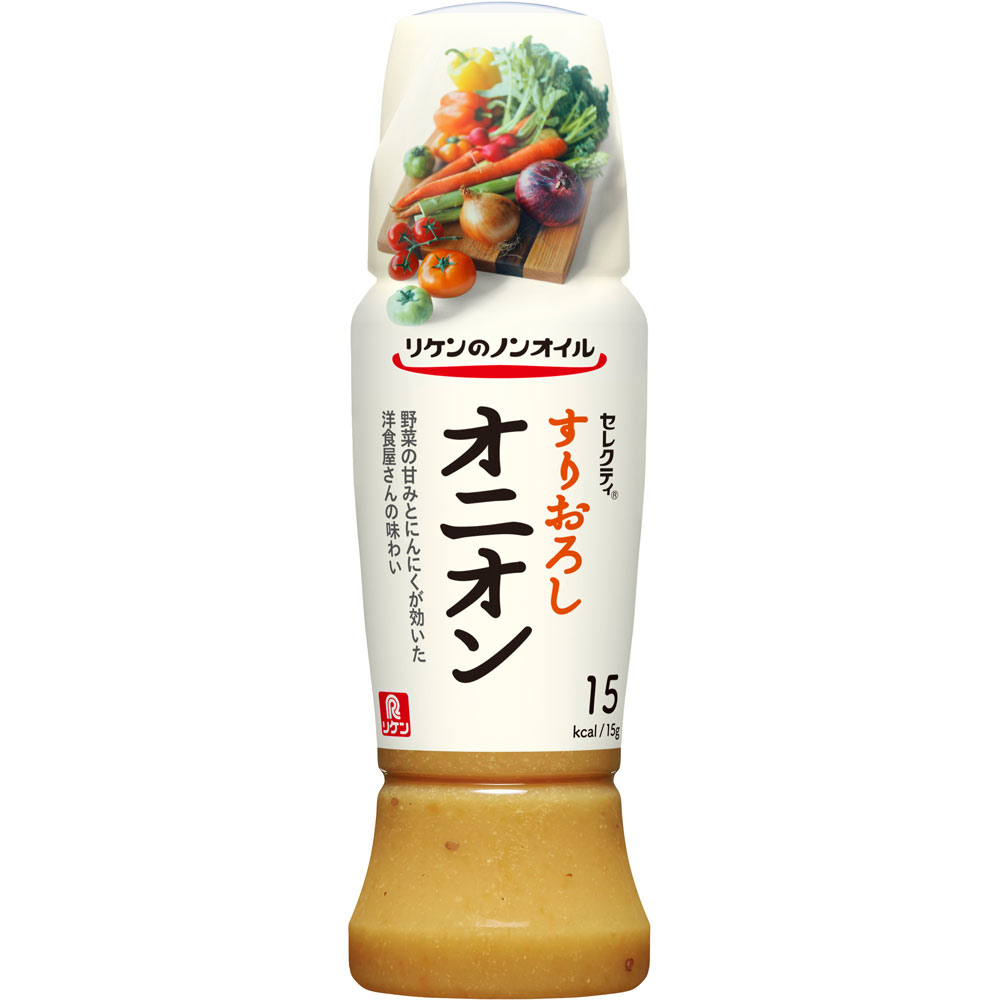 理研ビタミン ノンオイルセレクティ すりおろしオニオン 190mlのサムネイル