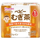 和光堂 ベビーのじかん むぎ茶 紙パック 125ml×3