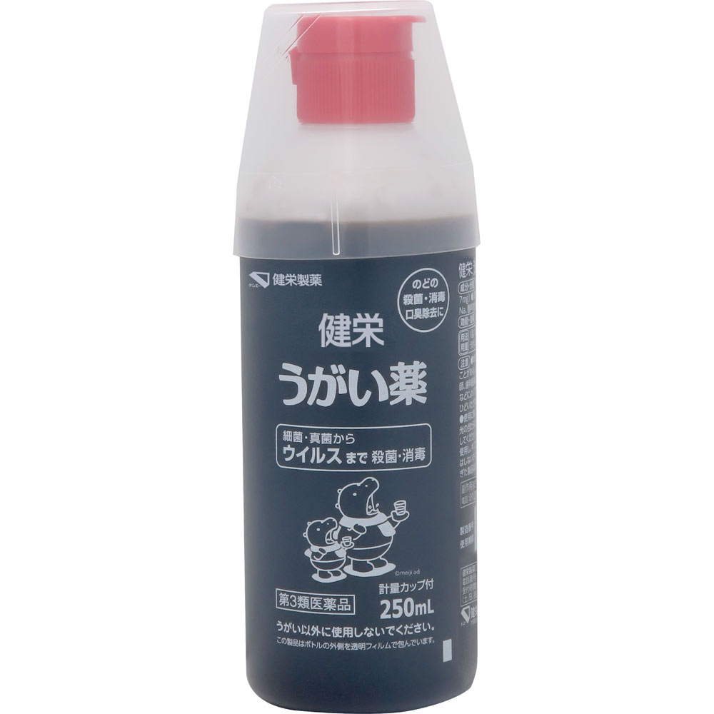 【第3類医薬品】健栄製薬 健栄うがい薬 250ml