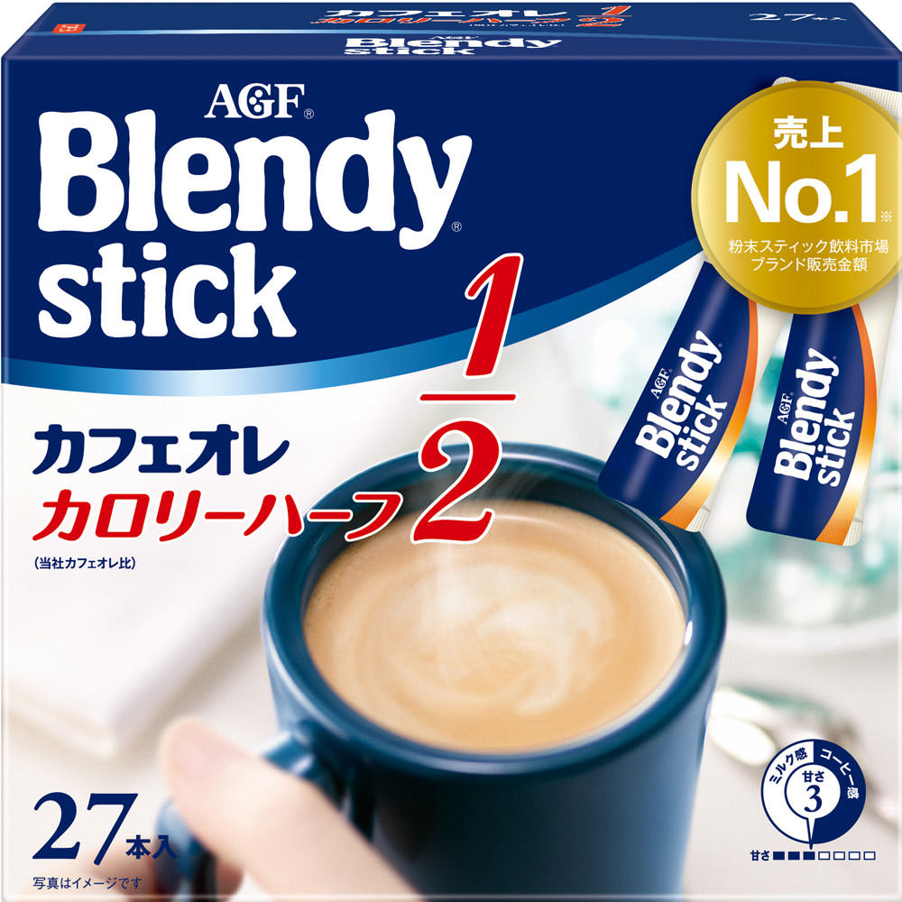 味の素AGF ブレンディ スティック カフェオレ カロリーハーフ 27p