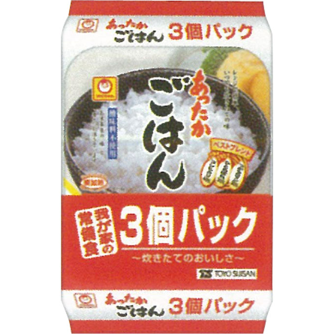 東洋水産 マルちゃん あったかごはん大盛 250g×3