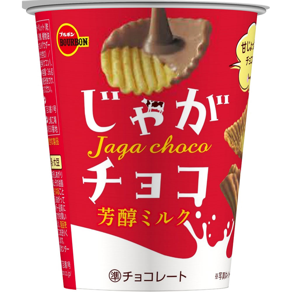 ブルボン じゃがチョコ芳醇ミルク 36gのサムネイル