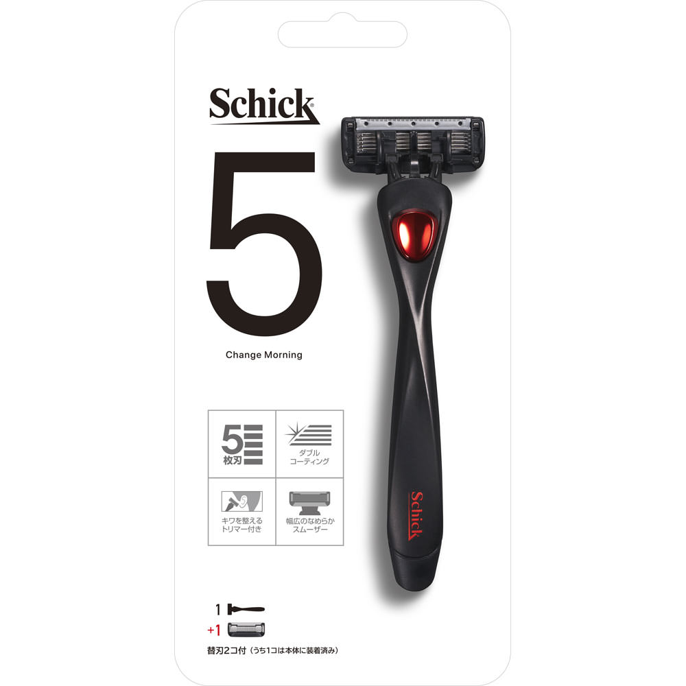 Schick5 ホルダー 刃付＋替刃1コ