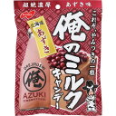 ノーベル製菓 俺のミルク 北海道あずき 80g