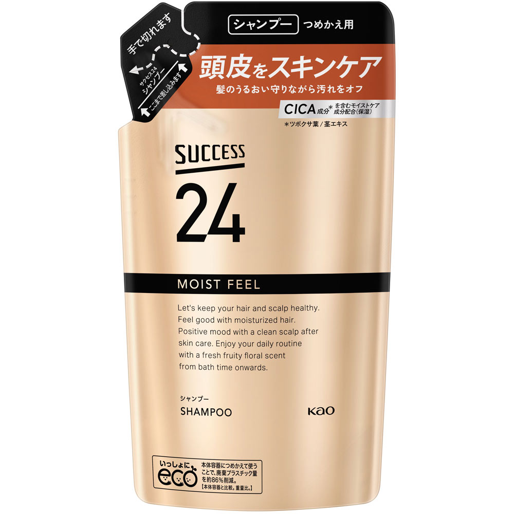 花王 サクセス24　モイストフィールシャンプー　つめかえ用 320mL