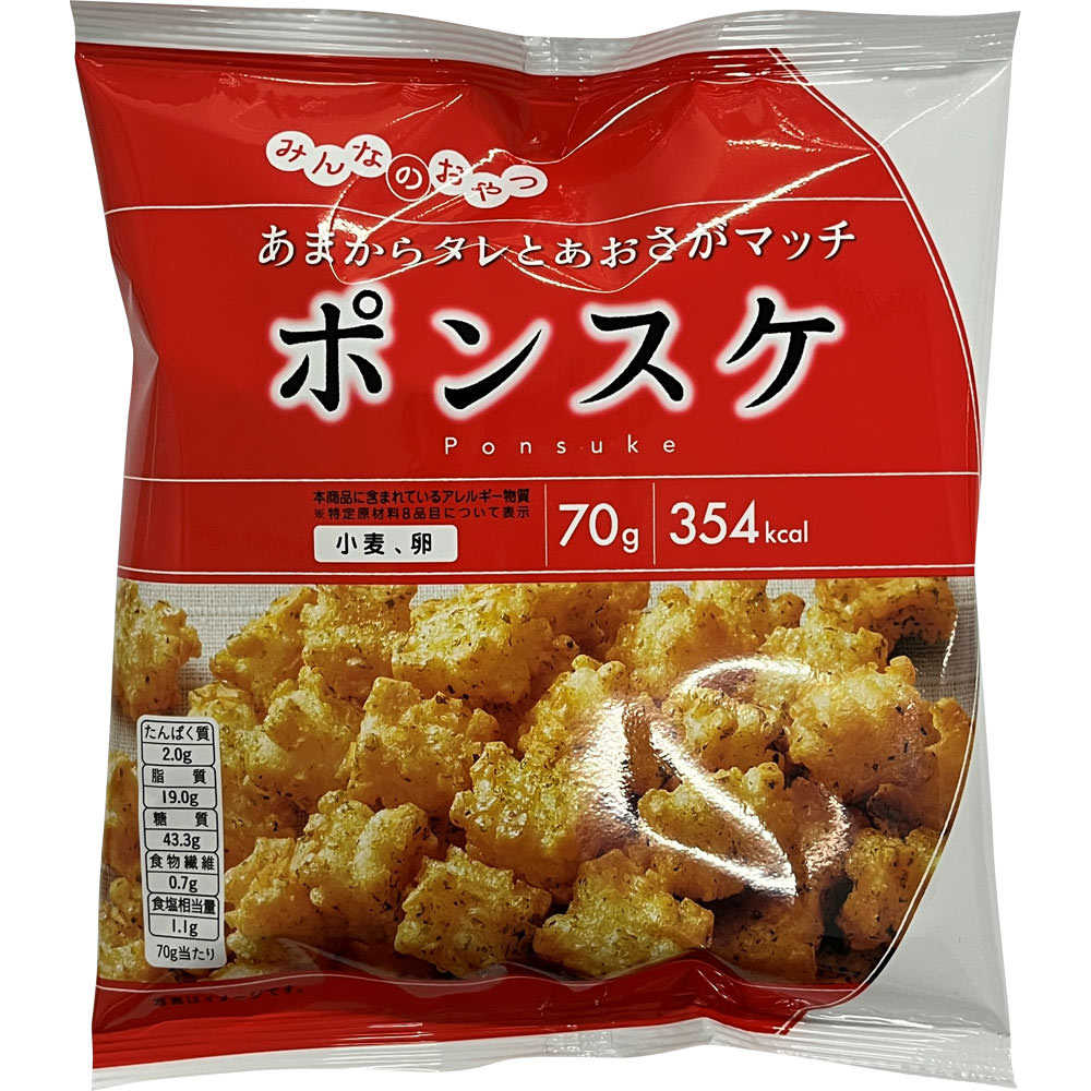 モントワール みんなのおやつ　ポンスケ 70g