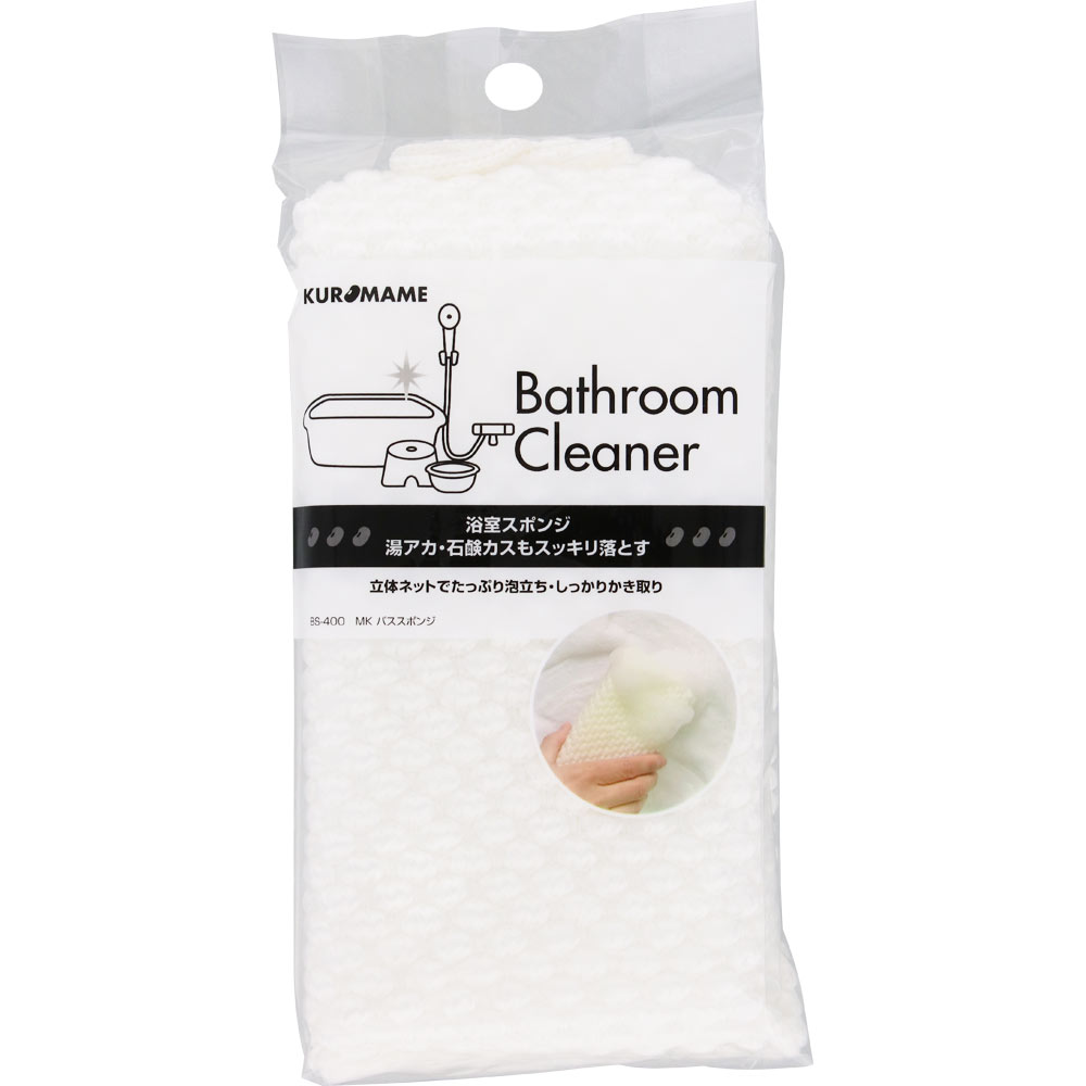 まめいた バススポンジWH　1個 ＿
