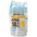 ストリックスデザイン ビアカップ 420ML 10個入 _