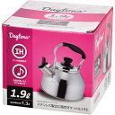 ワコートレーディング ステンレス製 広口笛吹きケットル 1.9L
