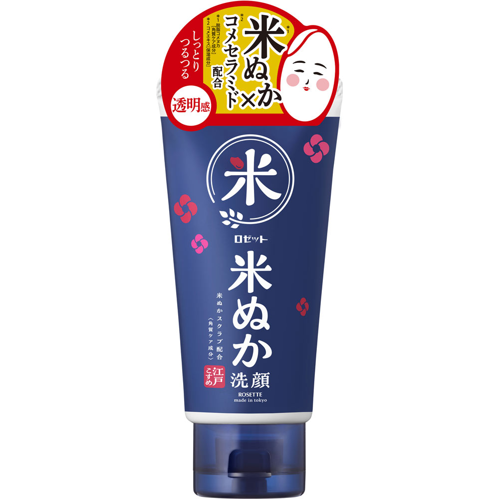 ロゼット 江戸こすめ　米ぬか洗顔 120g