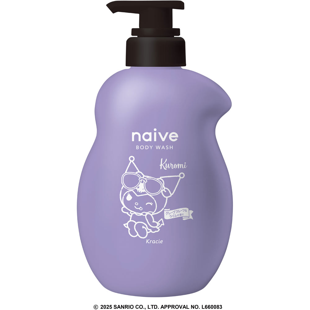 クラシエホームプロダクツ ナイーブ　ボディソープ（クロミちゃん）ポンプ 530mlのサムネイル