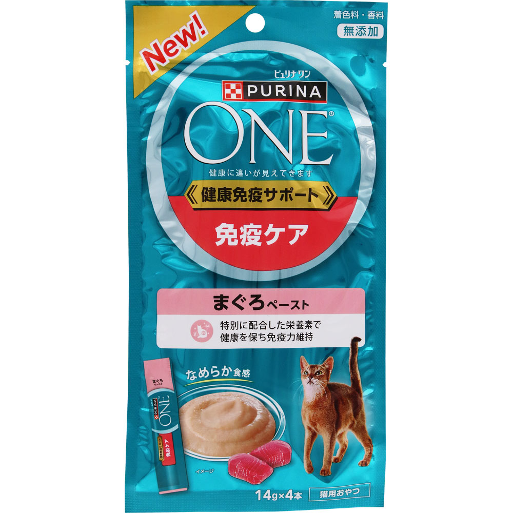 ネスレ日本 ピュリナワンおやつ　免疫ケアまぐろペースト 56g