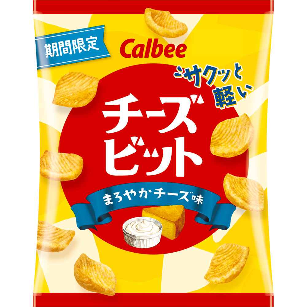 カルビー チーズビットまろやかチーズ味 45g
