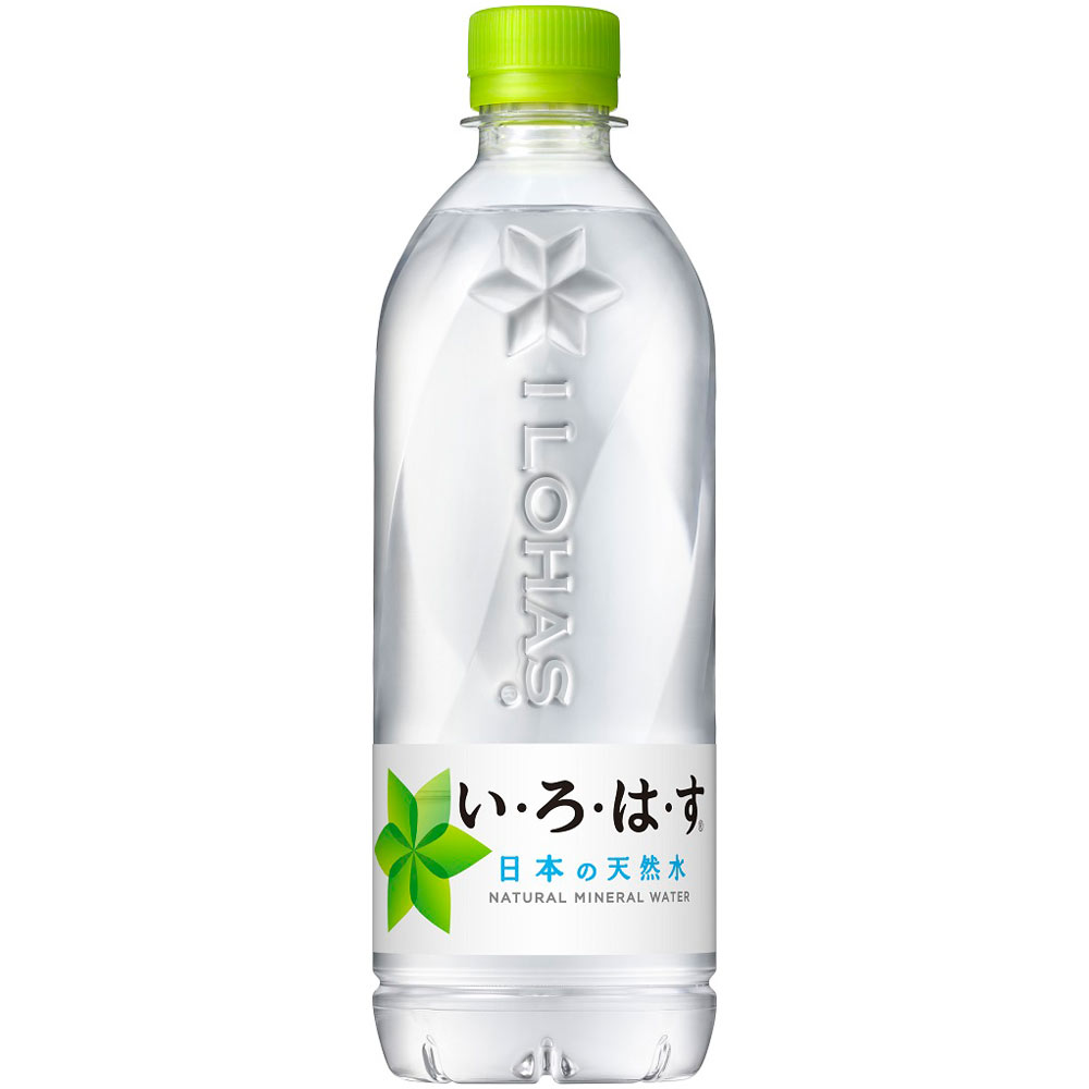 日本コカ・コーラ いろはす　天然水　ケース 540ml×24