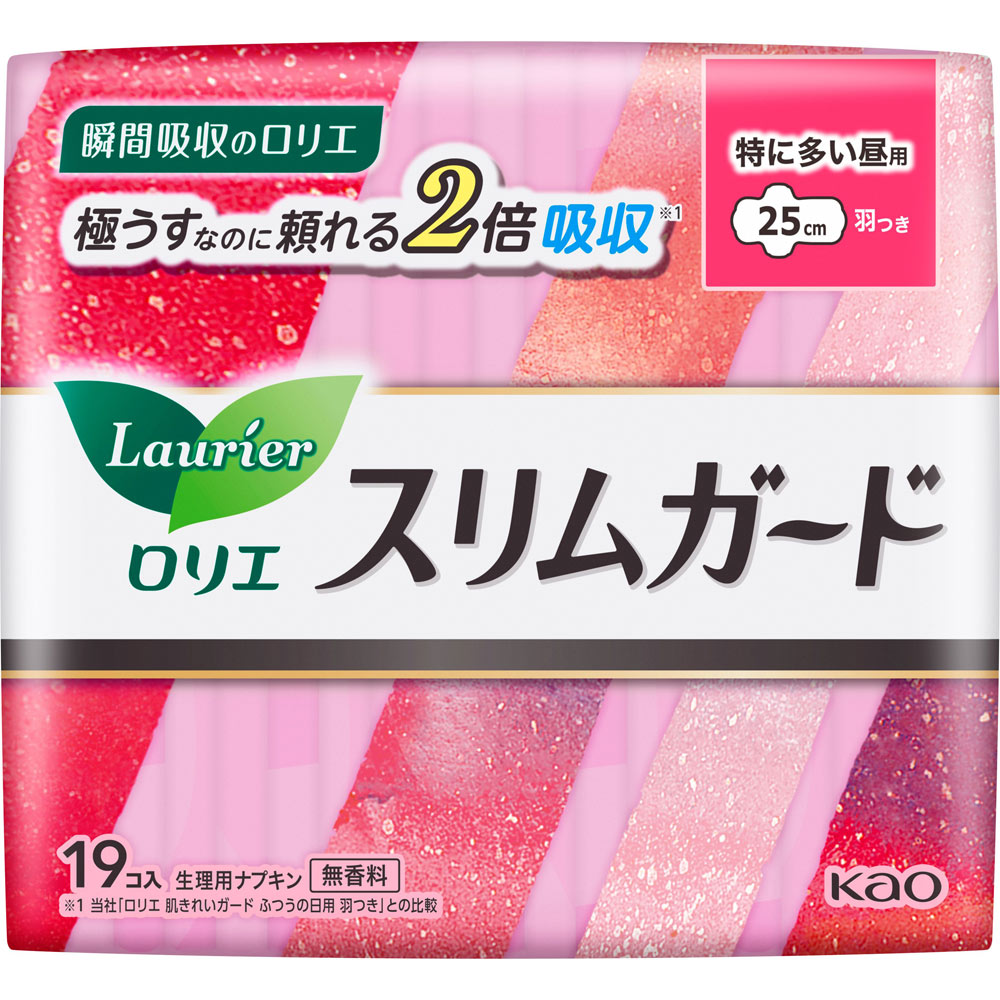 花王 ロリエ スリムガード 長時間しっかり昼用 19コ （医薬部外品）