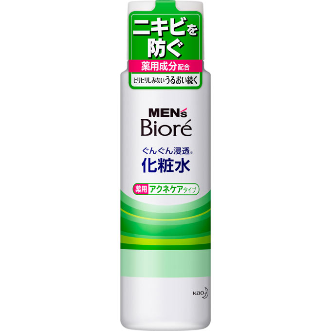 花王 メンズビオレ 浸透化粧水 薬用アクネケアタイプ 180mL （医薬部外品）