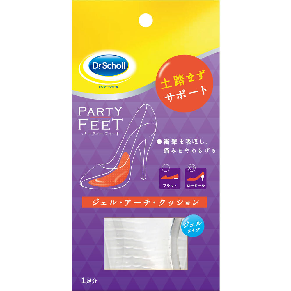 Scholls　Wellness　Co ドクター・ショール ジェル・アーチ・クッション 1足入