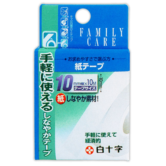 白十字 FC 紙テープ 10MM×10M