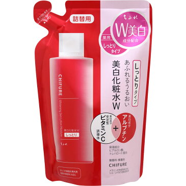 ちふれ化粧品 美白化粧水 W しっとりタイプ 詰替用 180ml