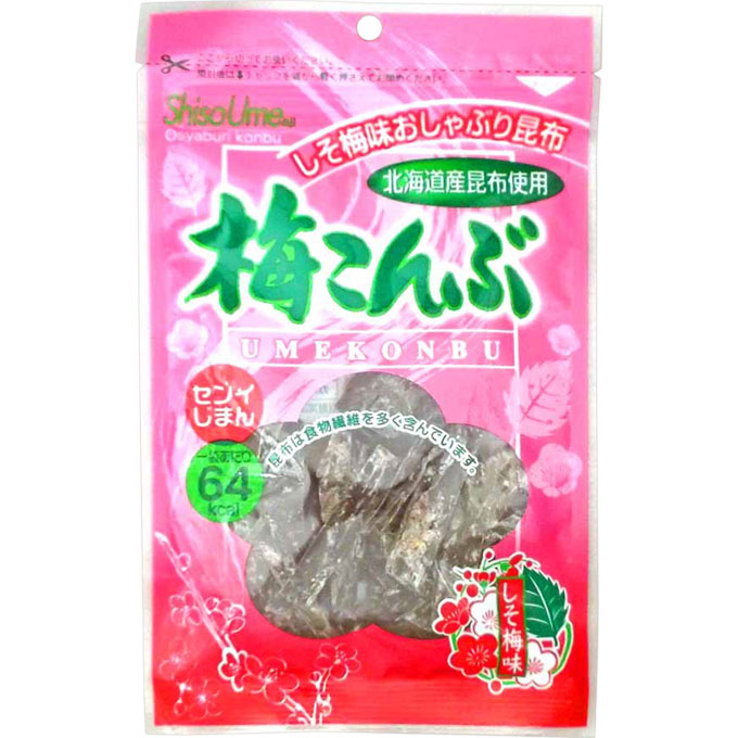 井上食品 梅昆布 しそ梅味 25g