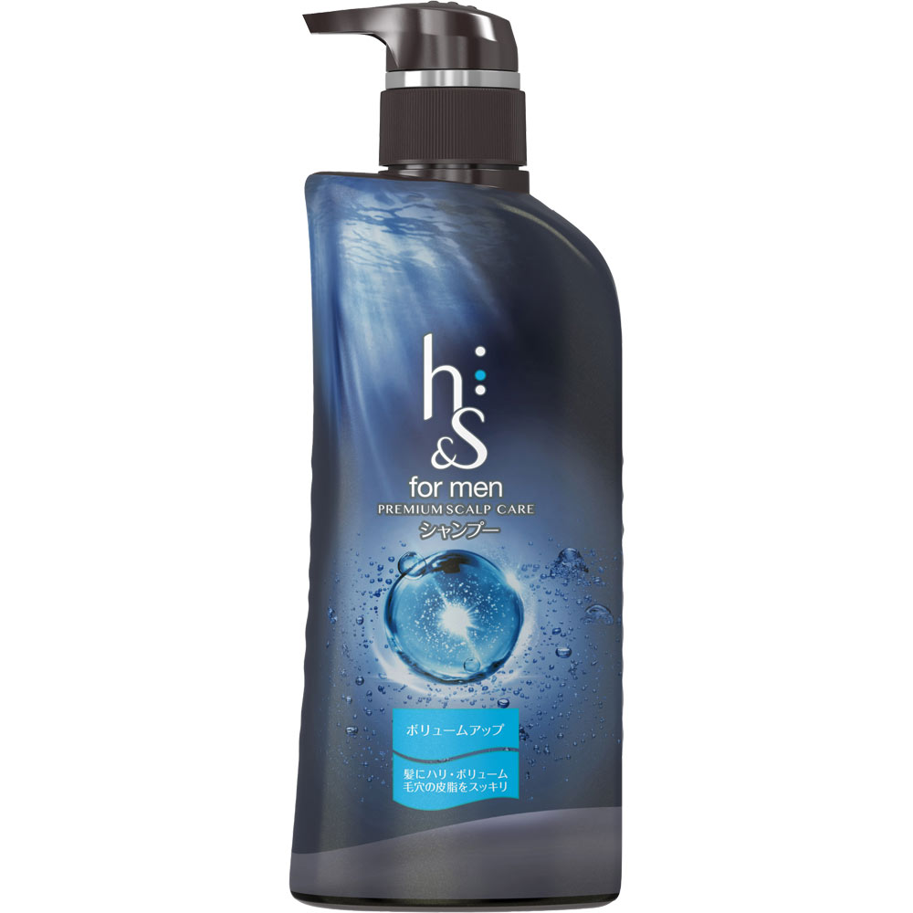 P＆Gジャパン h＆s　for　men　ボリュームアップシャンプーポンプ 370ml （医薬部外品）