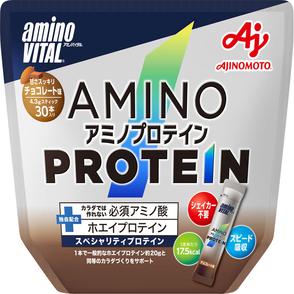 味の素 アミノバイタル アミノプロテイン チョコレート味 4．4gx30p