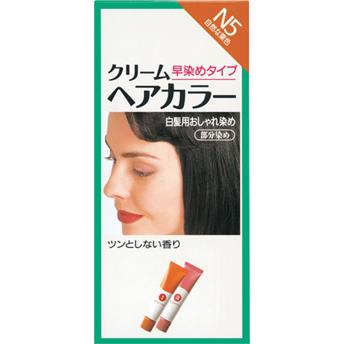 資生堂 クリームヘアカラー N N5 自然な栗色 40g （医薬部外品）