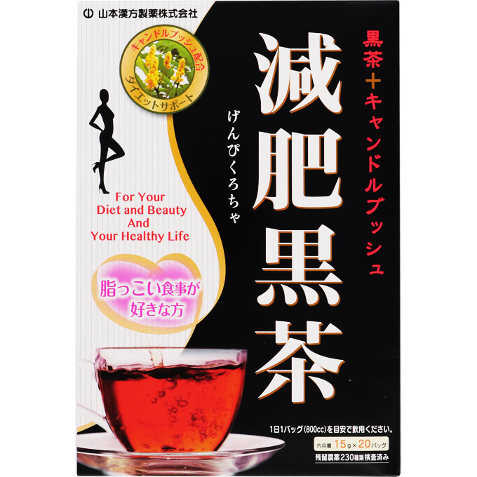 山本漢方製薬 減肥黒茶 20包