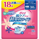 日本製紙クレシア ポイズ肌ケアパッド 超吸収ワイド女性用 お徳パック 18枚