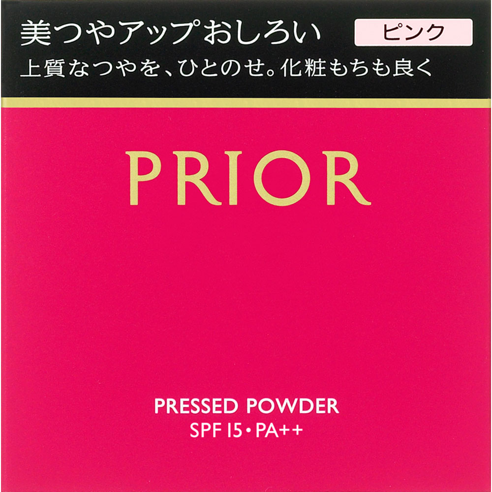 資生堂 プリオール 美つやアップおしろい ピンク 9．5g