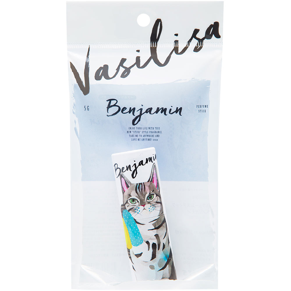 フィッツコーポレーション ヴァシリーサ　パフュームスティック　ベンジャミン（ネコ） 5g